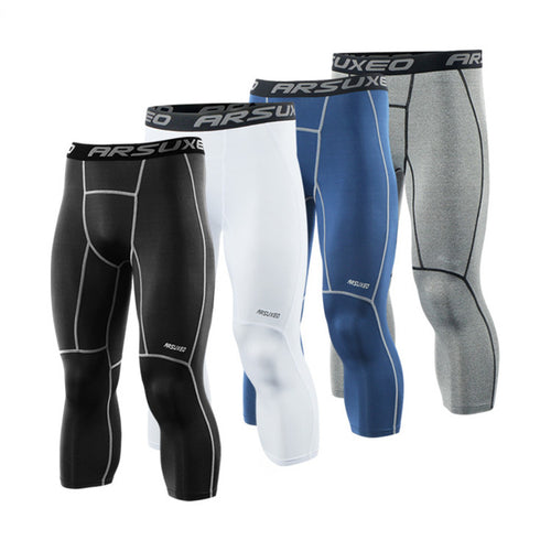 MEN'S COMPRESSION 3/4 LEGGINGS - TBMSports