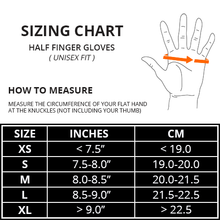 HALF FINGER GLOVES (1-PAIR) - TBMSports